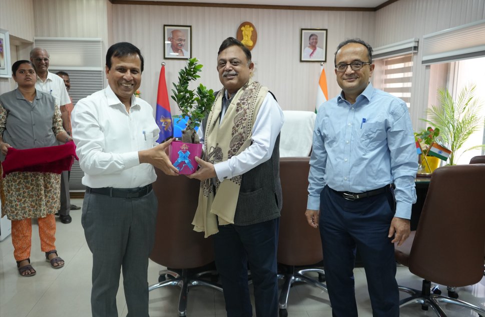 Visit of  Maj.Gen. Tarun Agrawal, ADG Tech Army, MoD