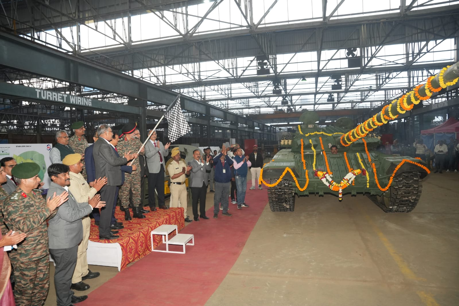 Flagging of POH T-72 Tanks from VFJ