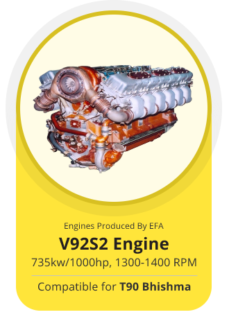 Engines Proided by EFA -v92s2 Engine