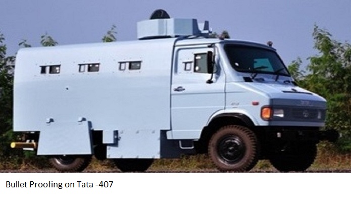 5 Bullet Proofing on Tata-407