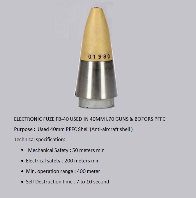 Electronic FUZE FB-40